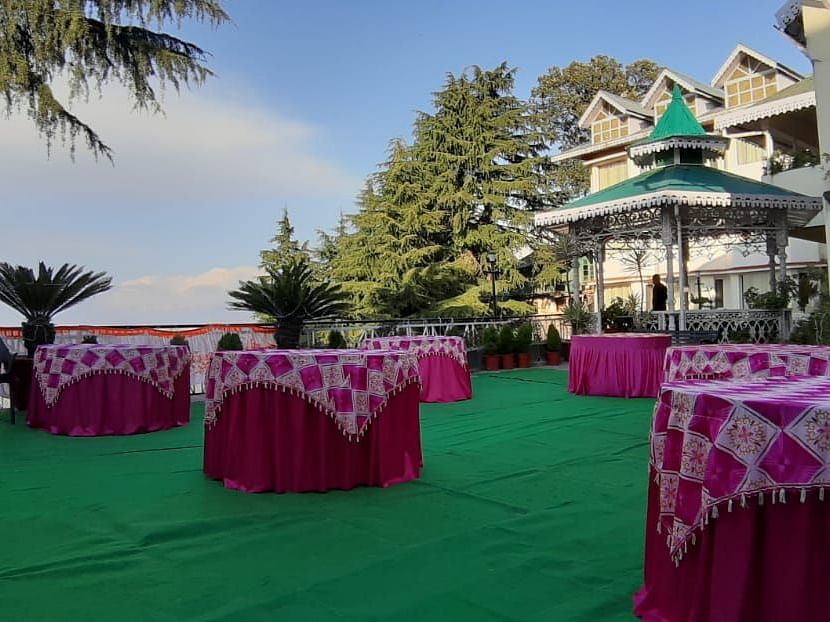 Banquet hall at Hotel Mount View, Weddings in Dalhousie, Banquet Hall in Dalhousie