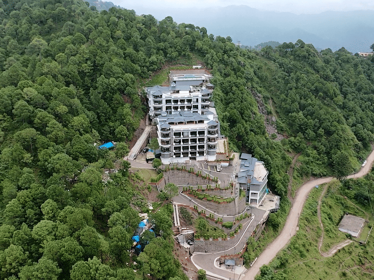 Rosetum Kasauli - Bird s eye view of our hotel 1