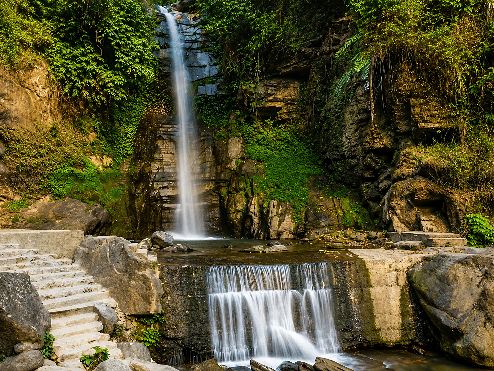 Banjhakri Falls