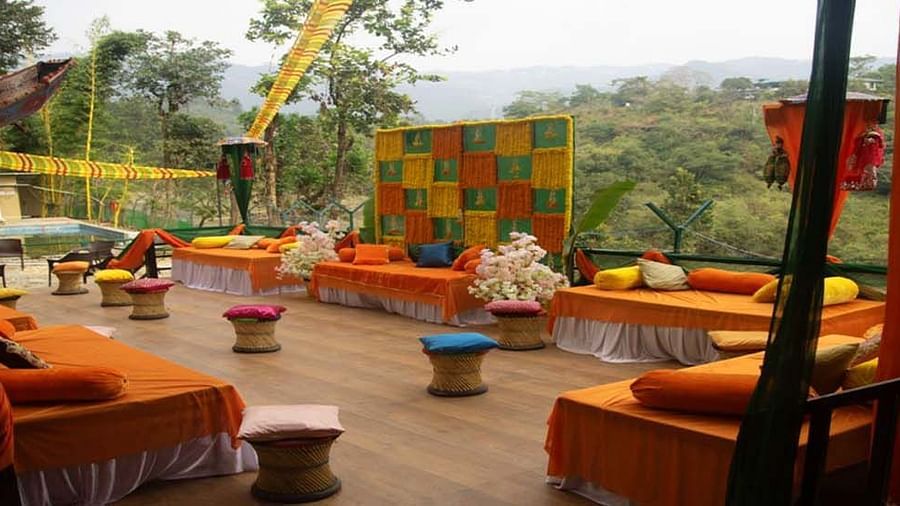 open area banquet hall