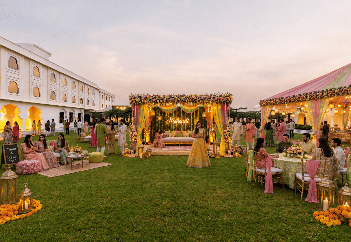 mehendi Setup