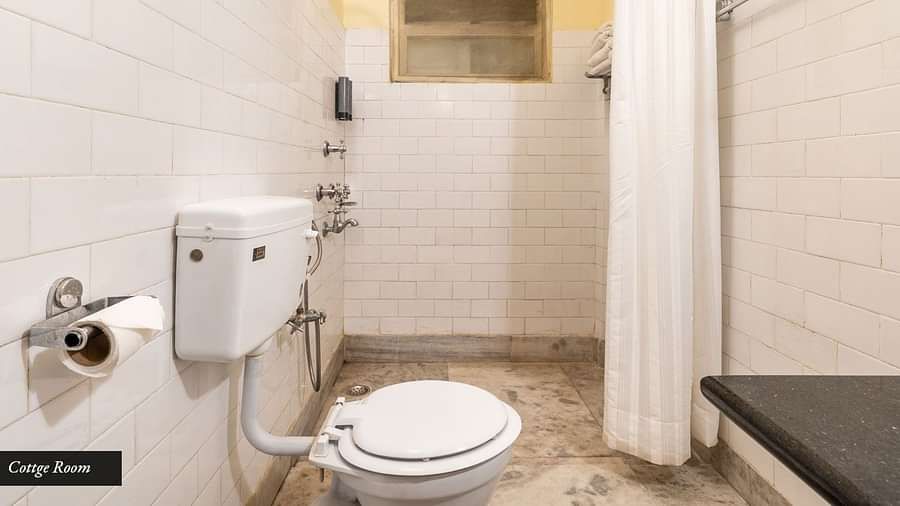 Image of  a washroom with seperate shower area at Summit Tashi Ghang Heritage Resort, Pelling