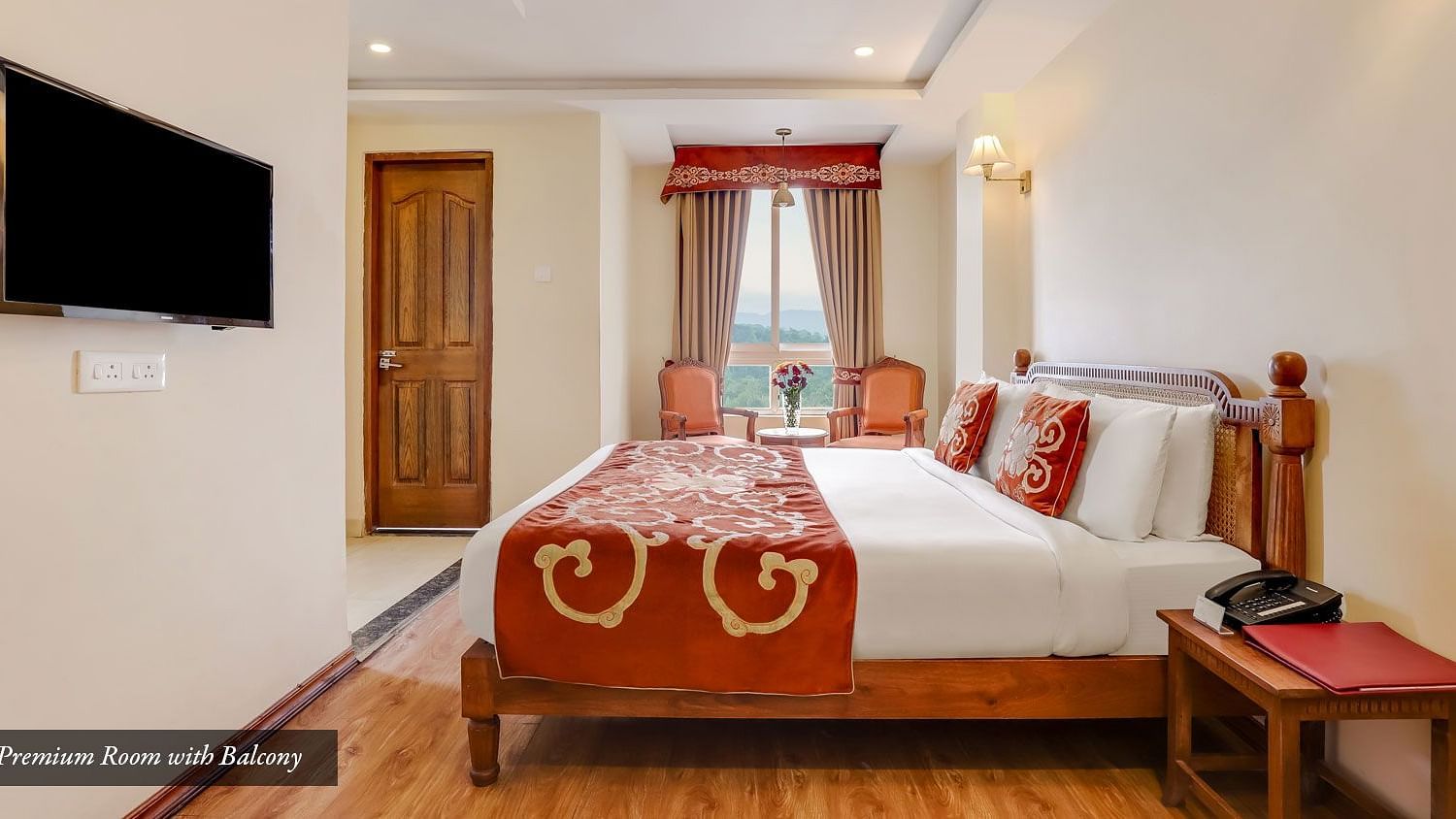 Premiumroom-balcony2 Summit Hermon Hotel & Spa, Darjeeling