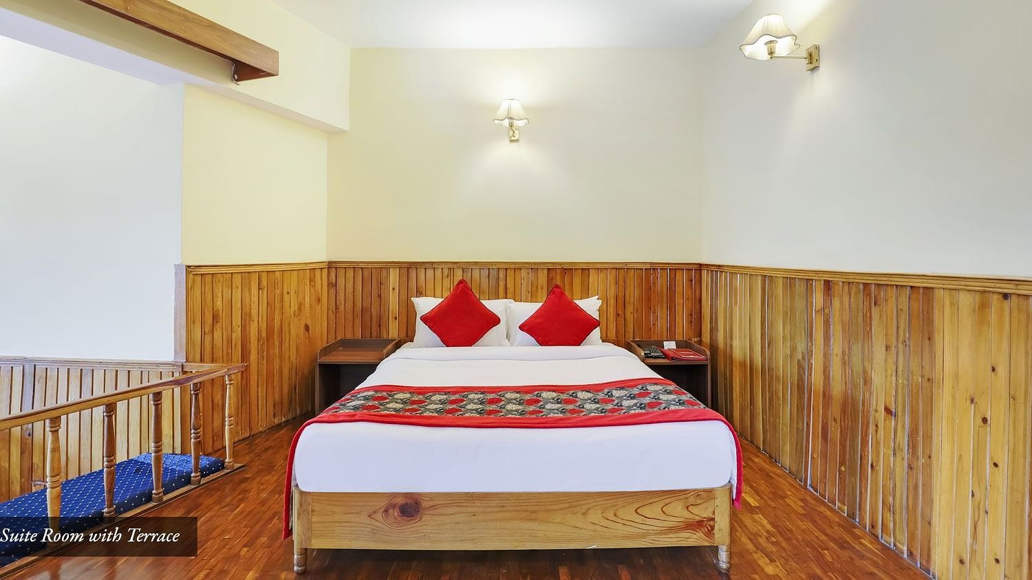 A front view of a bed in a room | Summit Newa Regency & Spa, Pelling