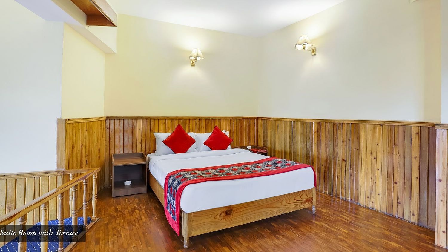 A full view of a room with a bed | Summit Newa Regency & Spa, Pelling