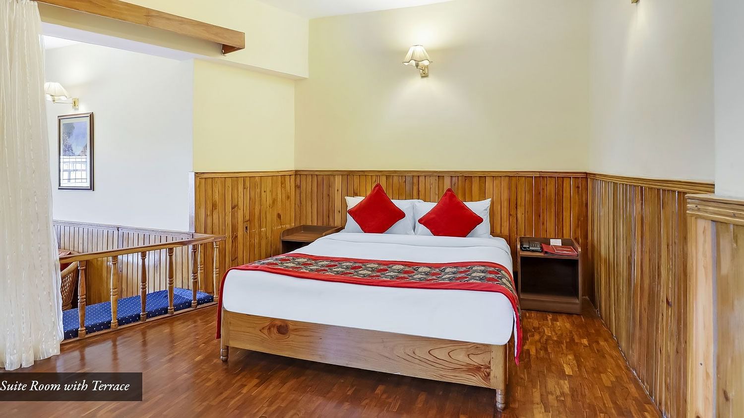 A front view of a bed in a room | Summit Newa Regency & Spa, Pelling
