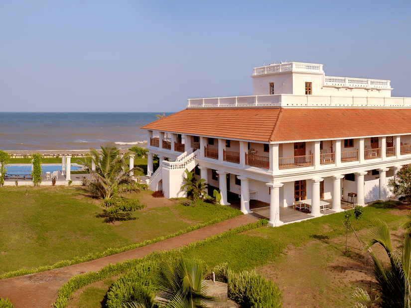 Facade,The Bungalow on the Beach Tranquebar, Best Hotel in Nagapattinam