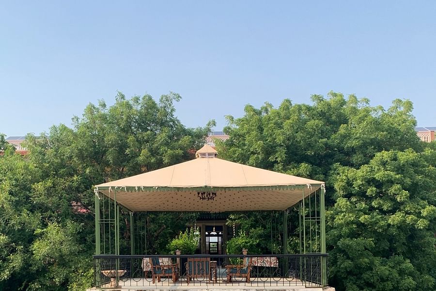 Open Air Deck - Alfresco Lounge Outdoor Dining Umaid Palace