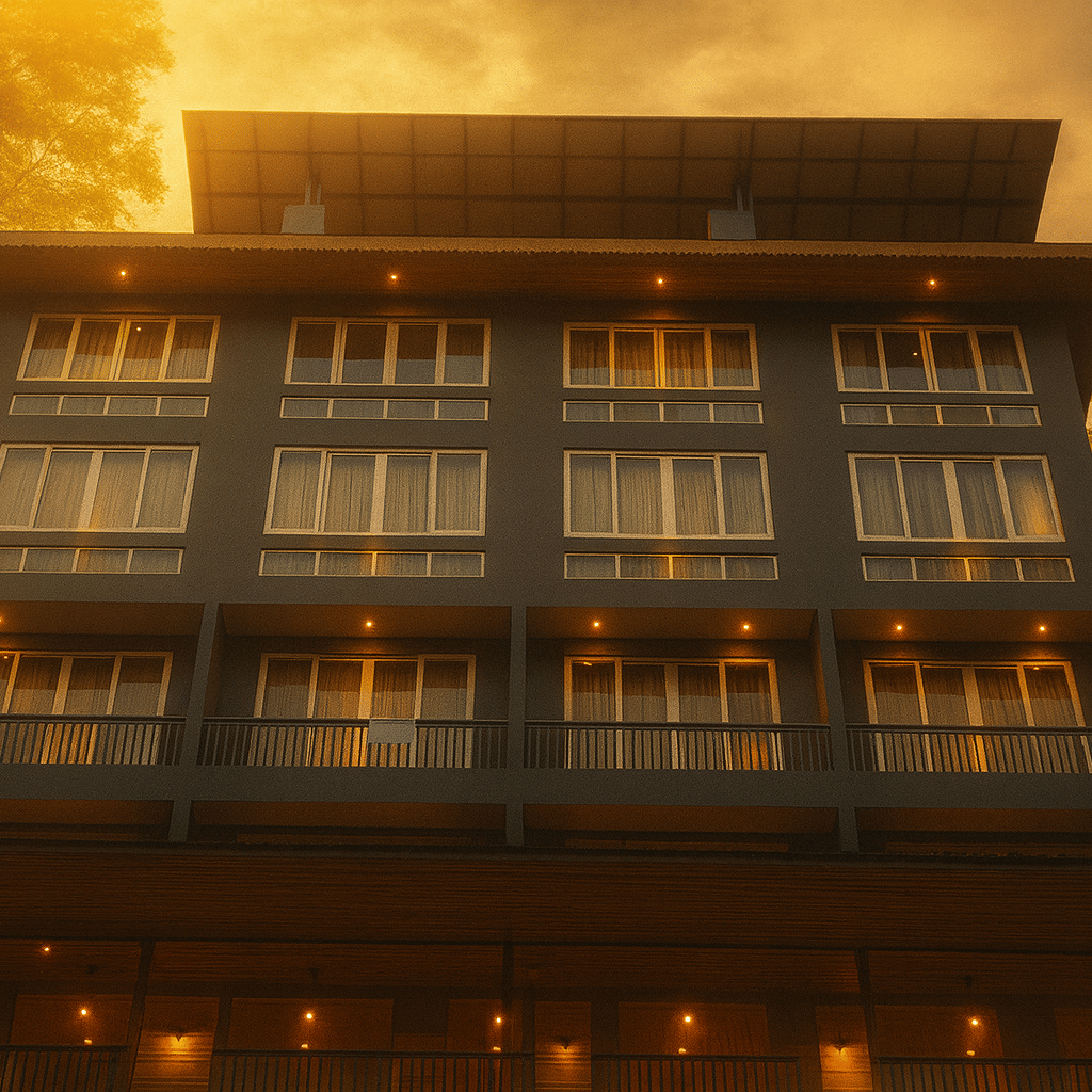 Gangtok resort and spa building