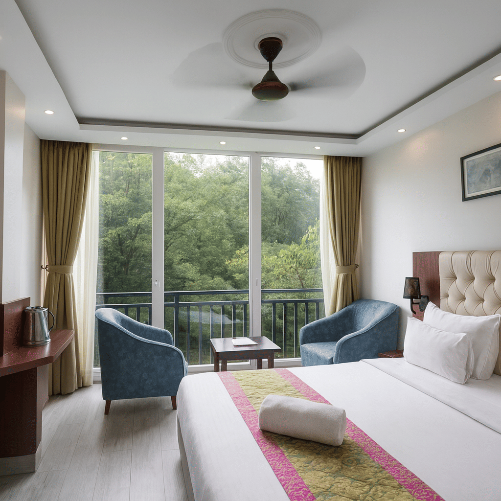 superior-hotel-room-forest-view-morning-light