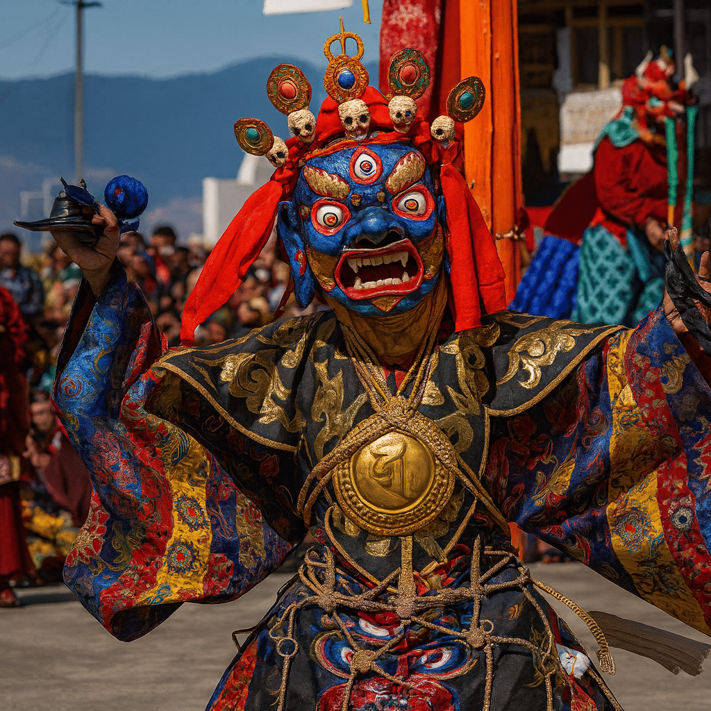 cultural festival at rumtek monastery at gangtok
