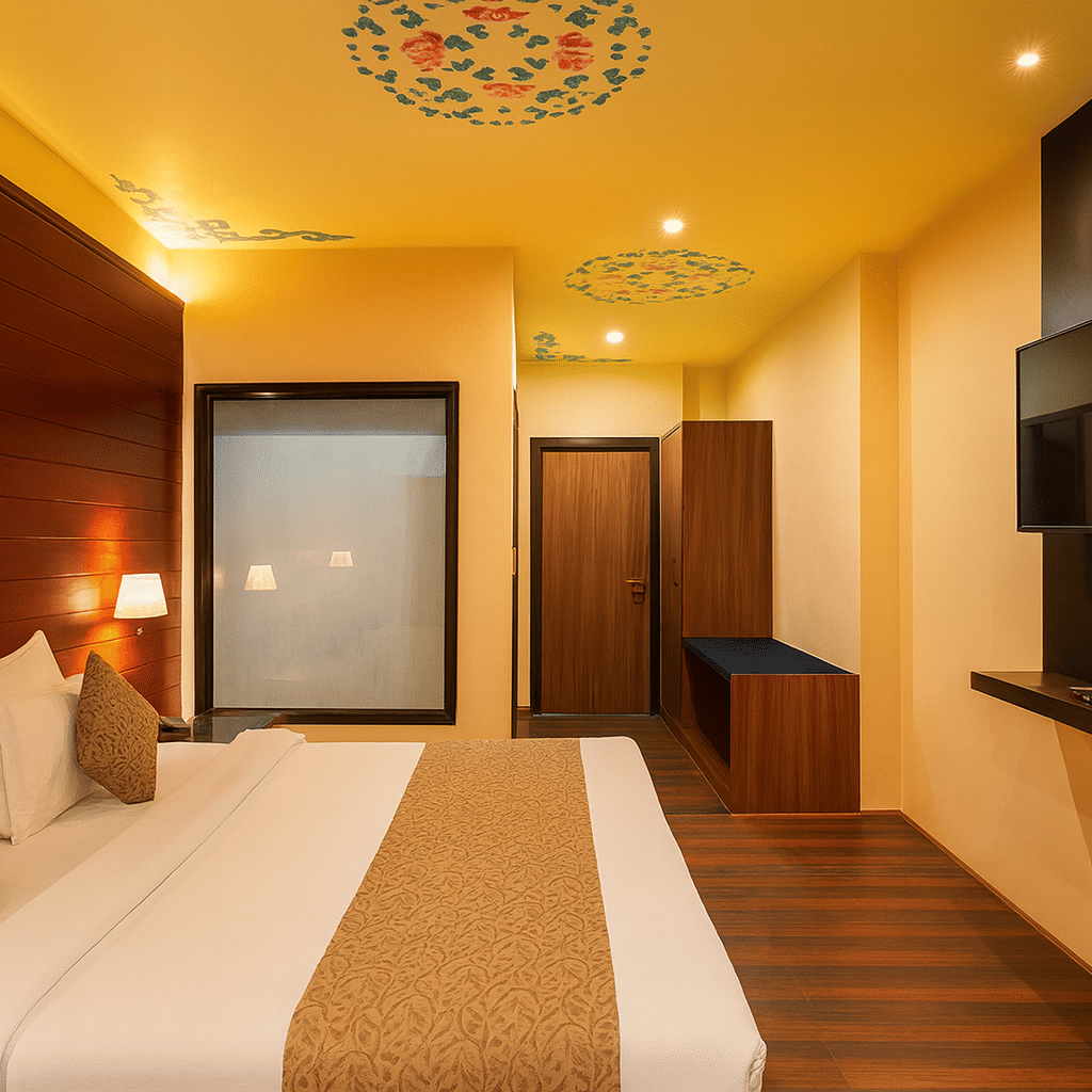 deulux room with mountain view at avianna hungry jack