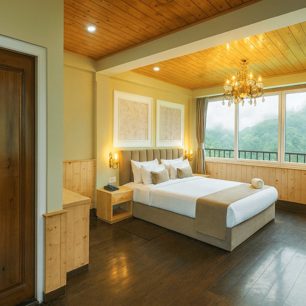 kurseong-hotel-room-forest-view-morning-vibe