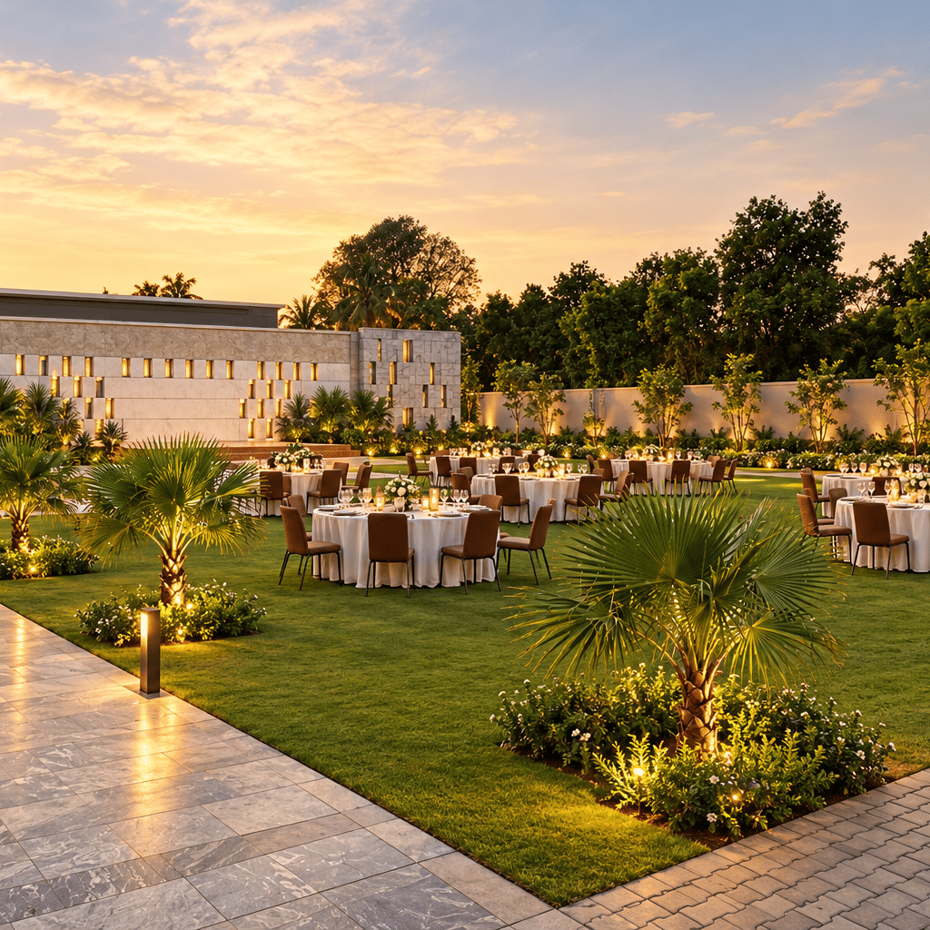 Golden Hour Garden Banquet