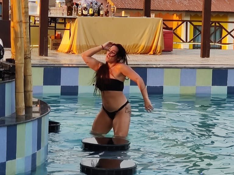 Pool Party at our hotel in Andaman and Nicobar Islands12