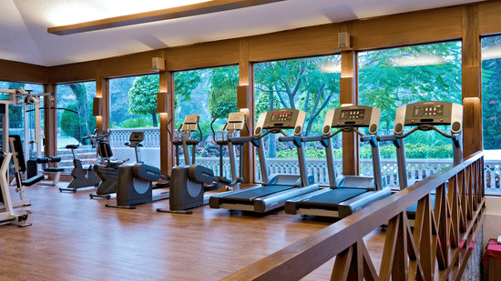 Gym of Hotel Clarks Amer Hotel in Jaipur 111
