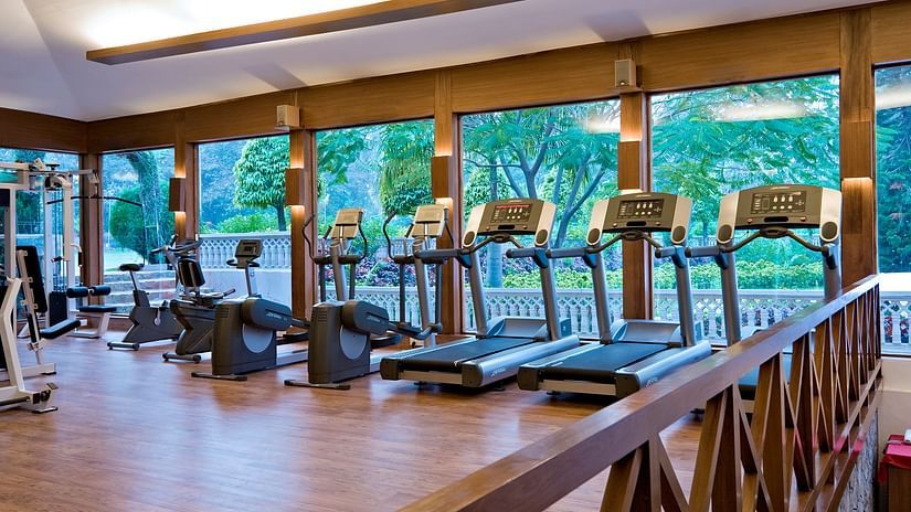 Gym of Hotel Clarks Amer Hotel in Jaipur 111