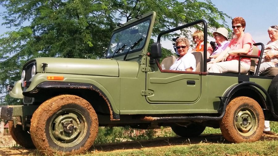 Jeep Safari at Umaid Palace Hotel Kalakho Dausa Rajasthan