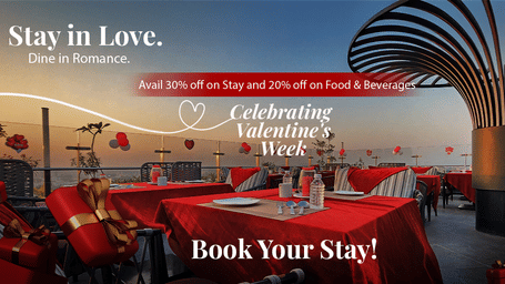 Creative of Lords Hotels romantic Valentine's dining experience with special discounts - Book now