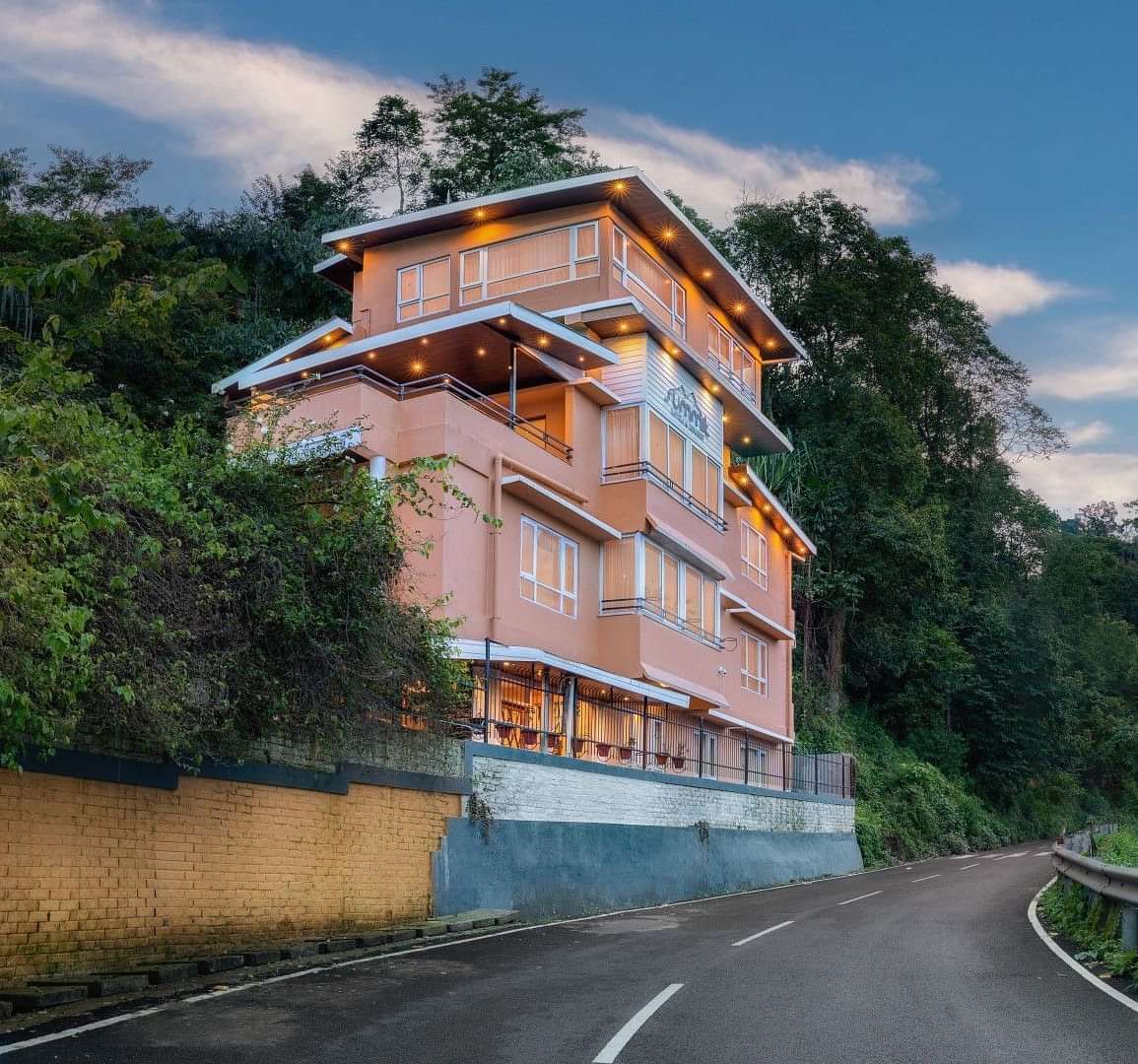 Facade view of Summit Bougainvillea Tea Resort, Kurseong