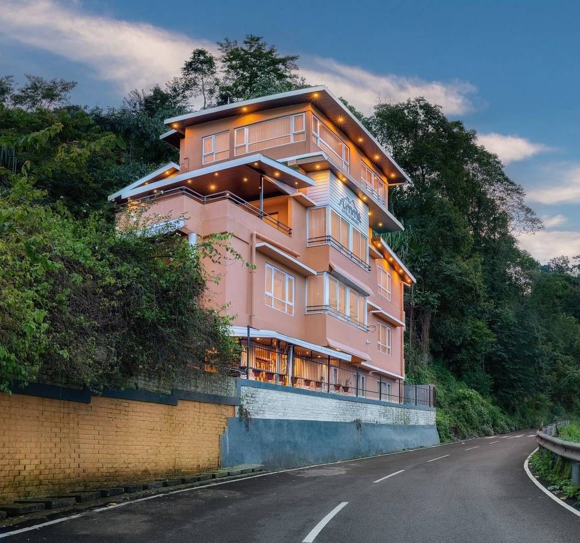 Facade view of Summit Bougainvillea Tea Resort, Kurseong