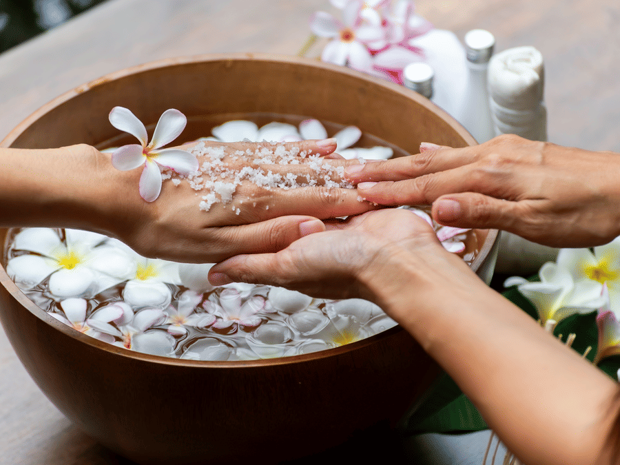 Vit C Rich mani and Pedi