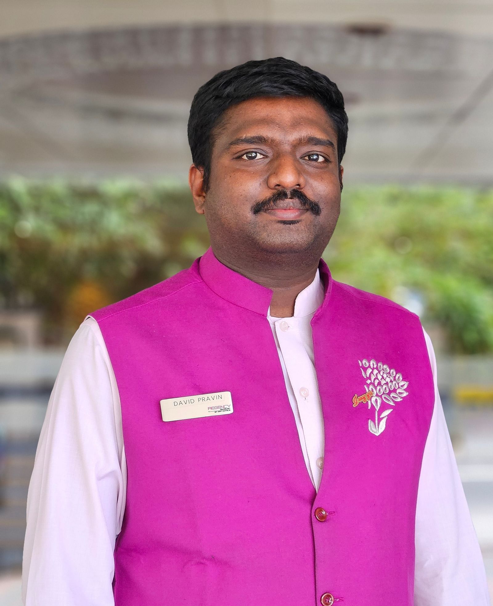 David Pravin. P team member of Regency Tirunelveli By GRT Hotels