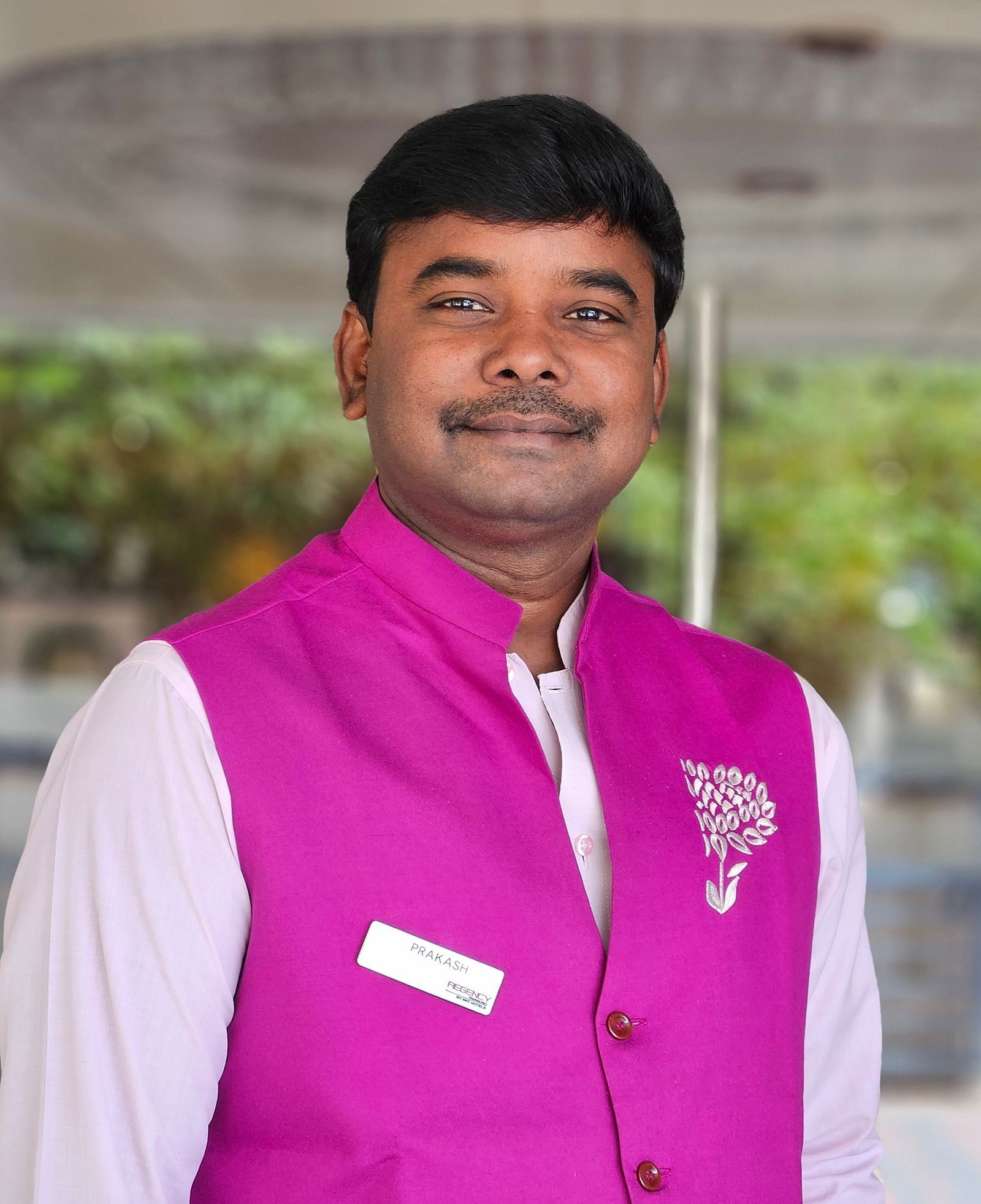 Prakash. R team member of Regency Tirunelveli By GRT Hotels