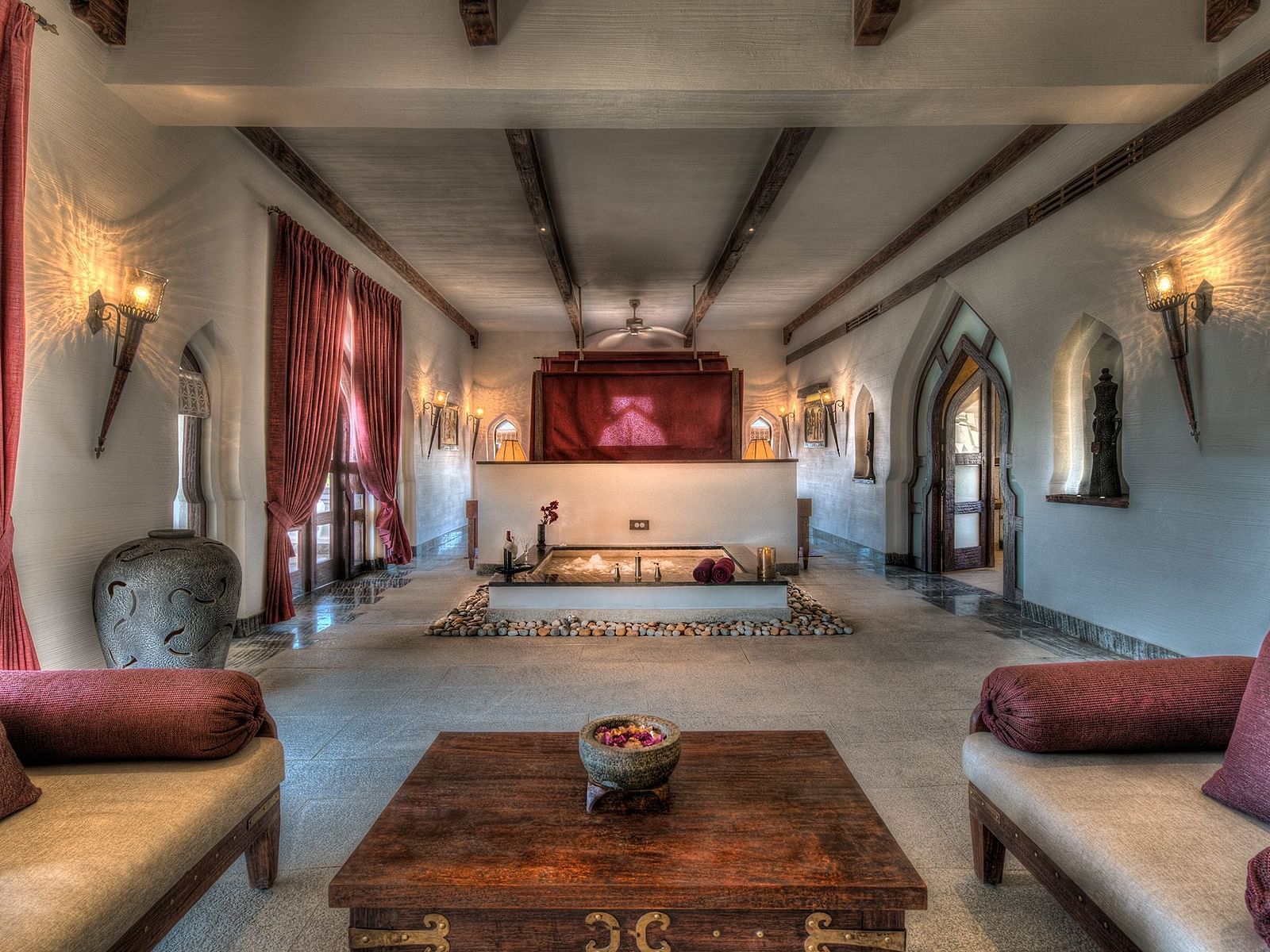The view of a room at Evolve Back Resorts Hampi