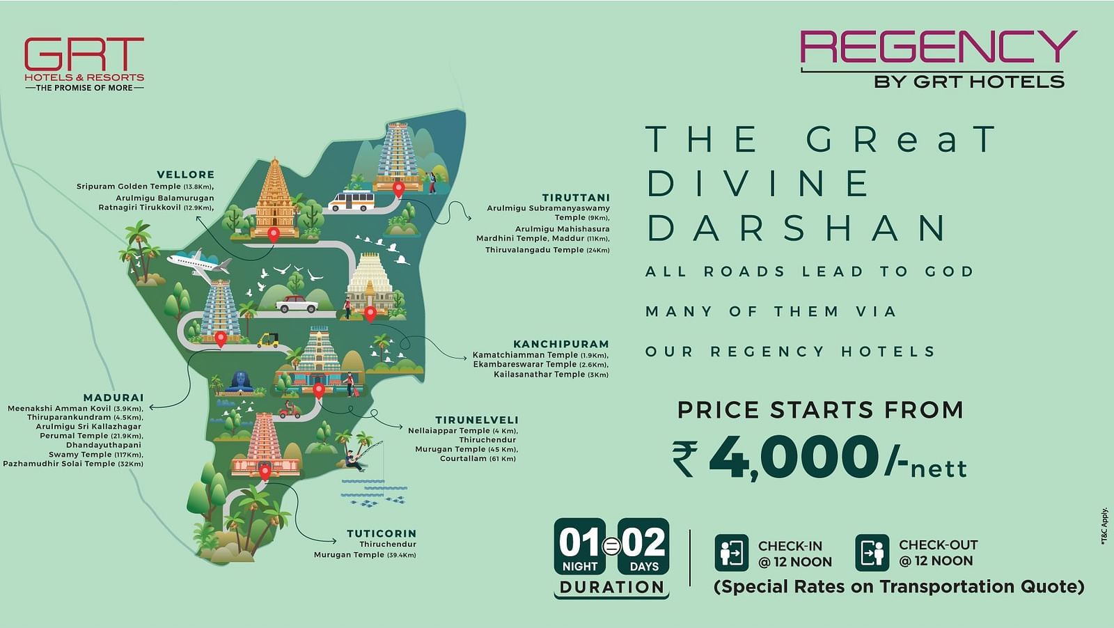Regency Hotels  Divine Darshan Master Creative  (Ratio 16-9)