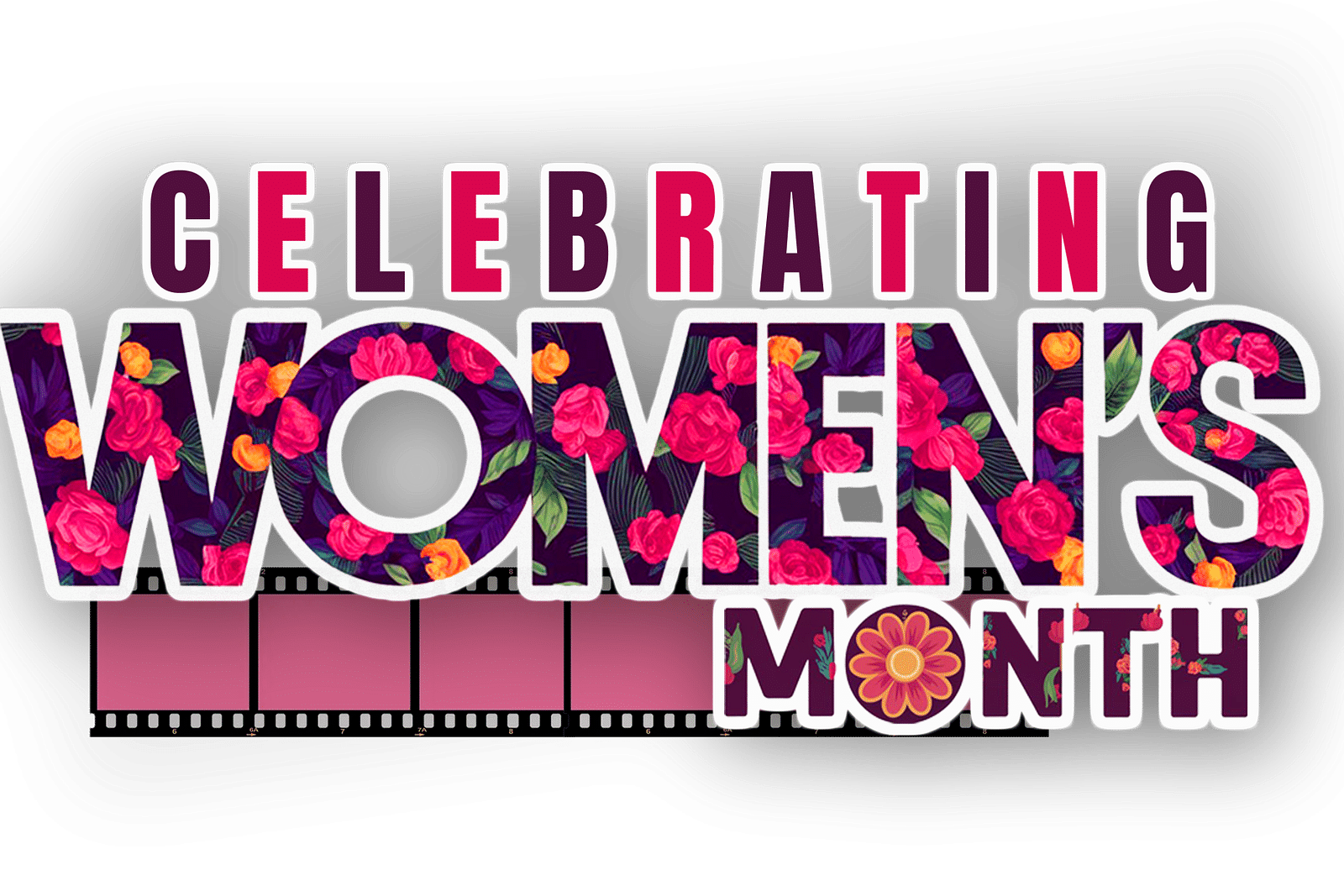 A vibrant graphic with bold text celebrating Women's Month.