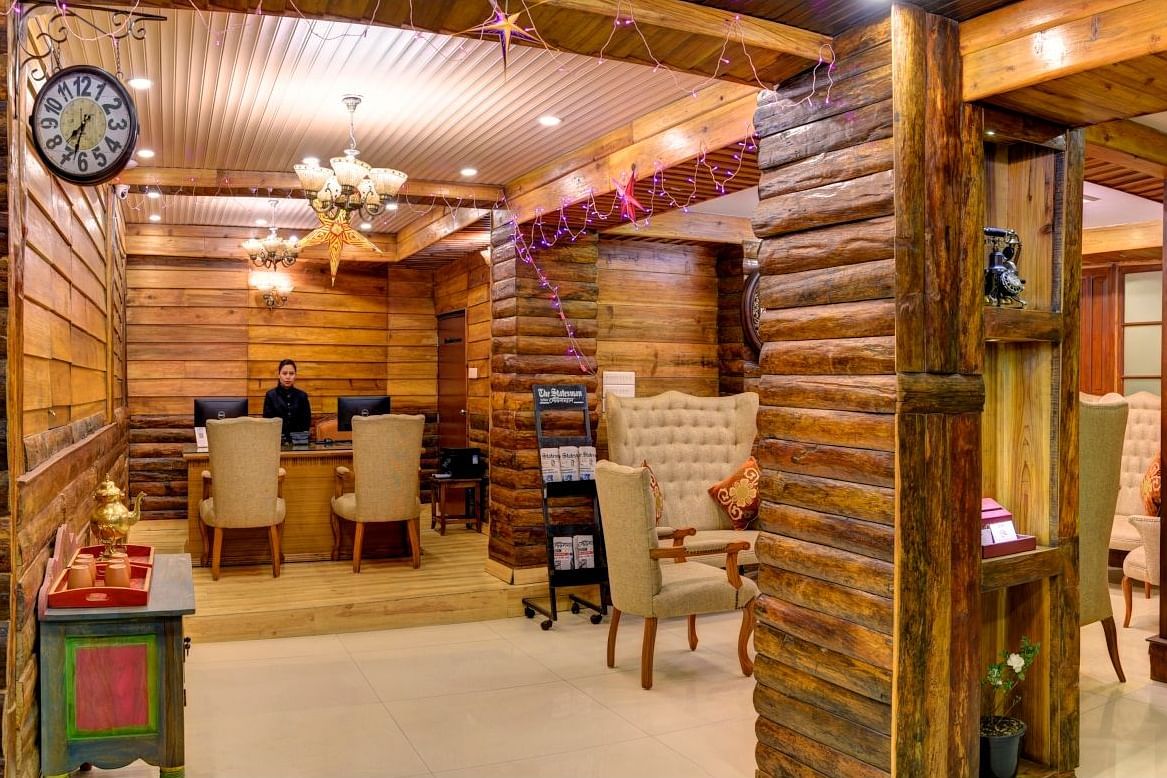 Lobby of Summit Hermon Hotel Darjeeling Hotels