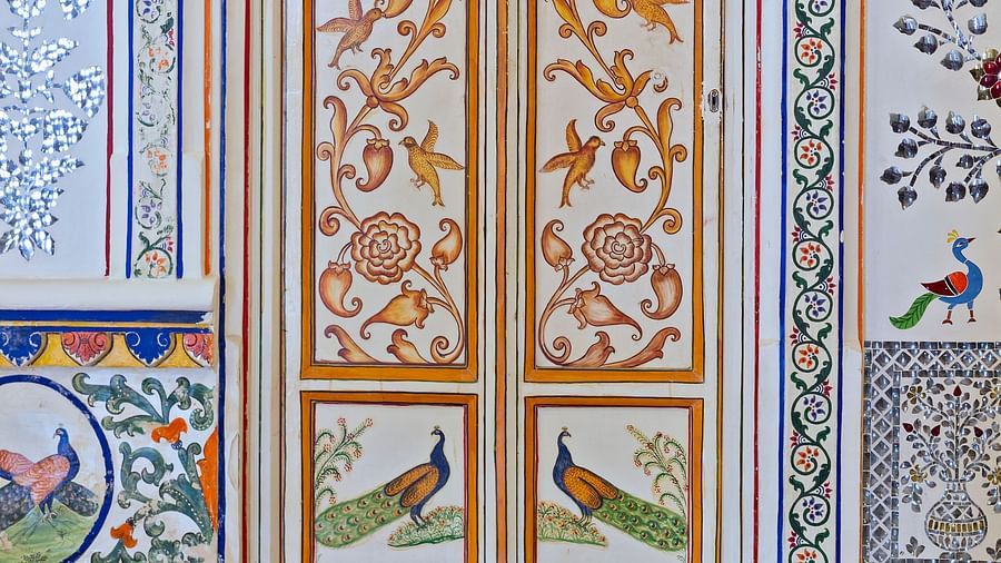Interior gate - Chunda Palace, Udaipur