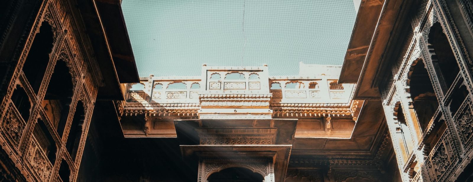 A two storey concrete building with Rajasthani architecture can be visited during a 2-days trip from Jaipur to Deogarh