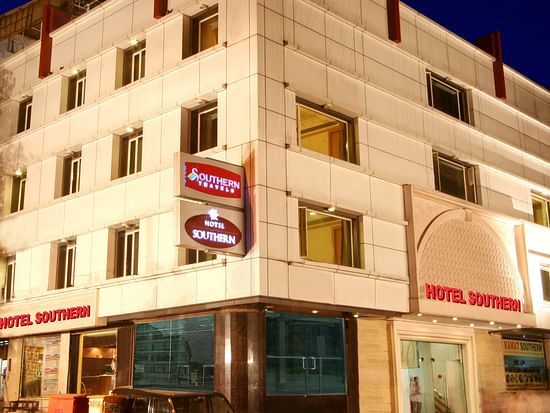 Facade of Hotel Southern, one of the best hotels in New Delhi