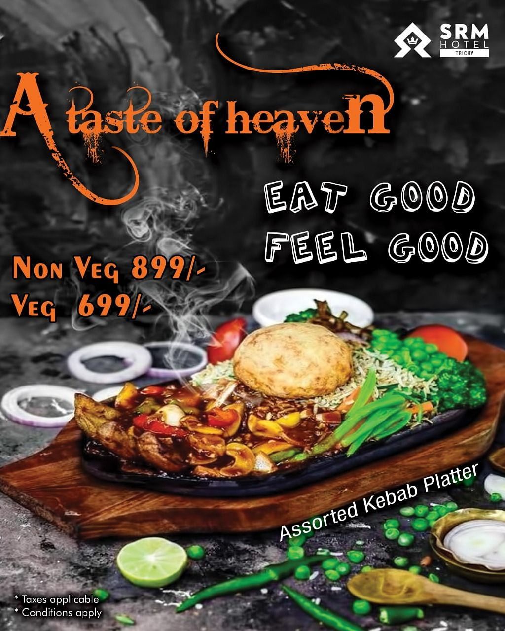 Poster of A taste of heaven at SRM Hotel Tiruchirappalli- Hotel 