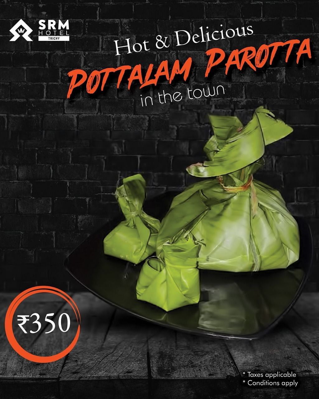 Poster of pottalam parotta at SRM Hotel Tiruchirappalli- Hotel 