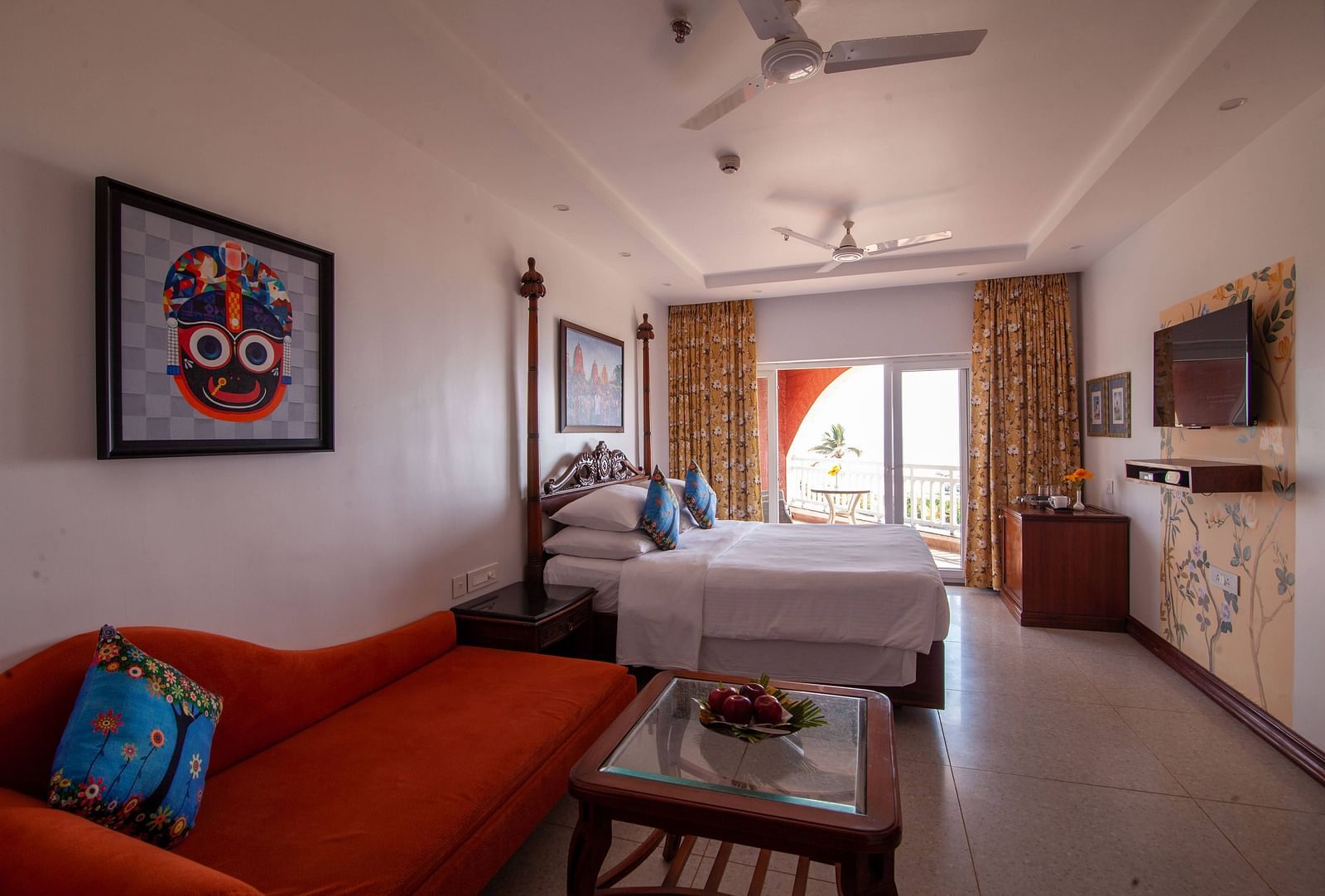 view of the bed and the sofa set - Mayfair Heritage, Puri