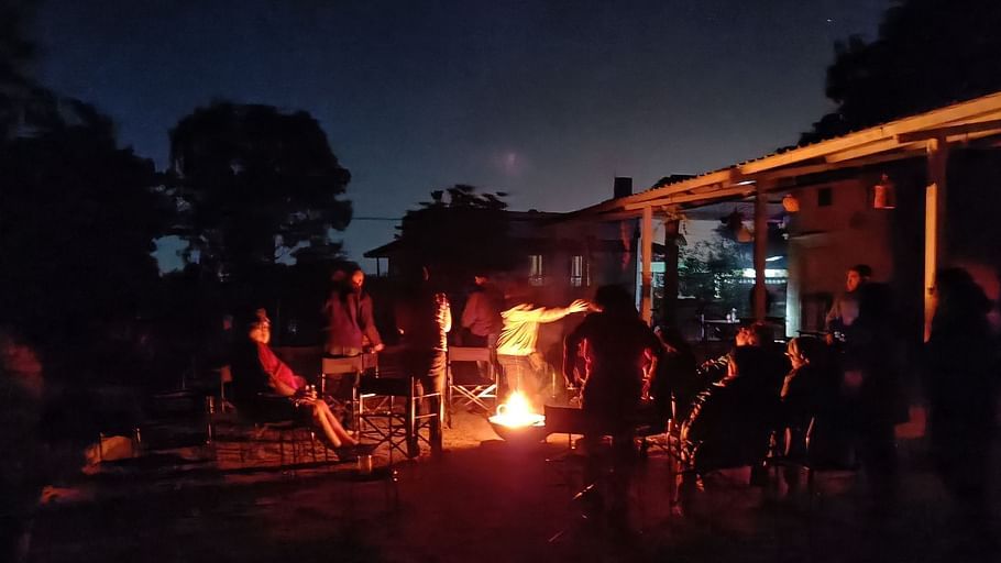 LETS Camp Skandagiri Campfire 01
