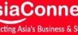 Logo of “AsiaConnect” with the tagline “Connecting Asia’s Business & Startups”.