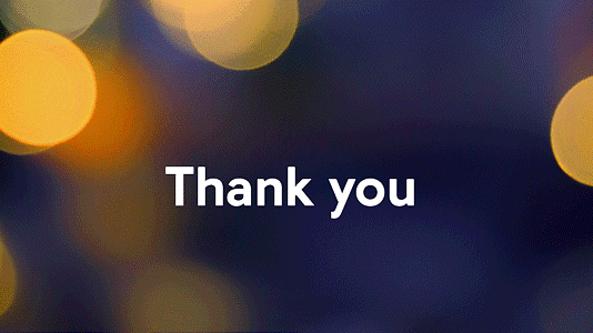Thank you
