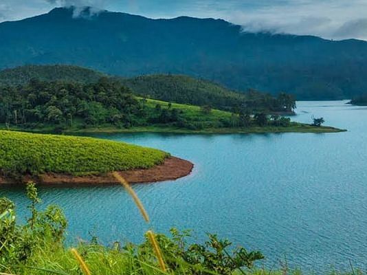 Beautiful view of Banasura-dam