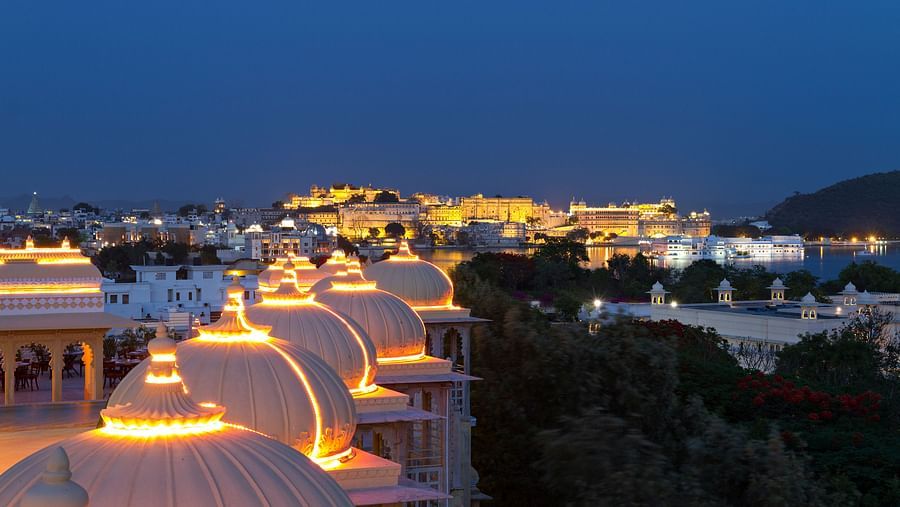 Evening View - Chunda Palace, Udaipur