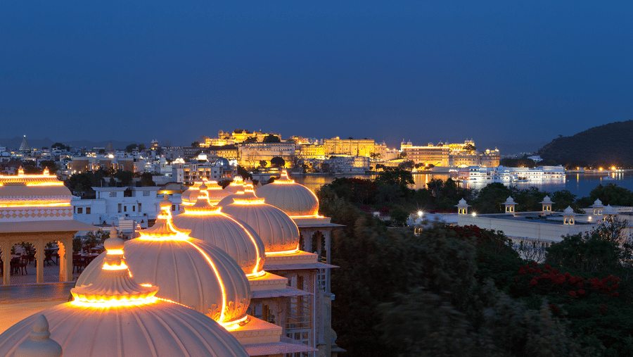 Evening View - Chunda Palace, Udaipur