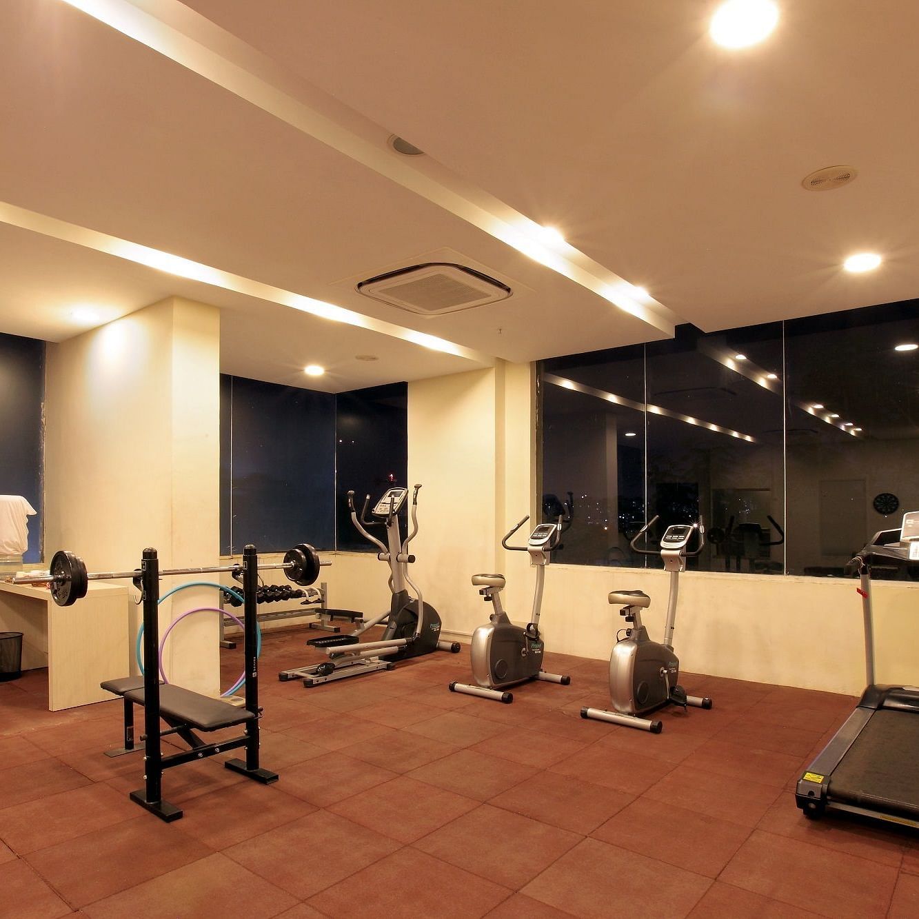 Fitness Centre at Starlit Suites, Bangalore