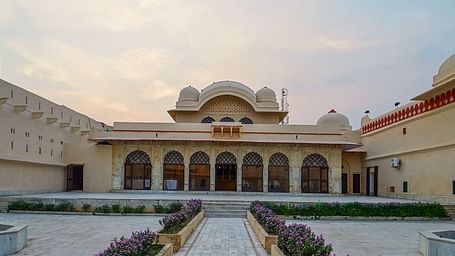 A faacde image of Bhadrawati Palace