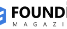 Logo of “Founder India Magazine” featuring a blue stylised ‘F’.