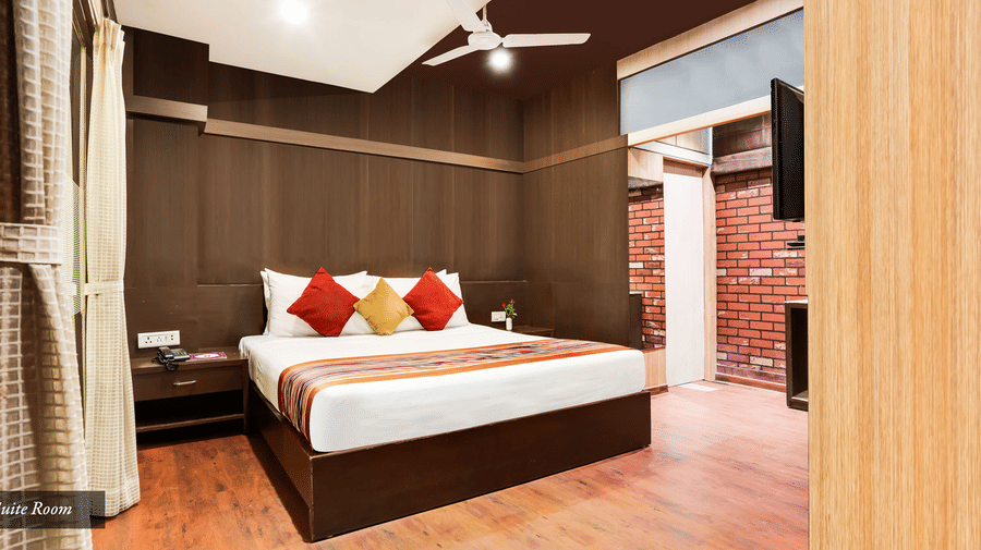 Suite Room interior at Mount Embassy Hotel Siliguri