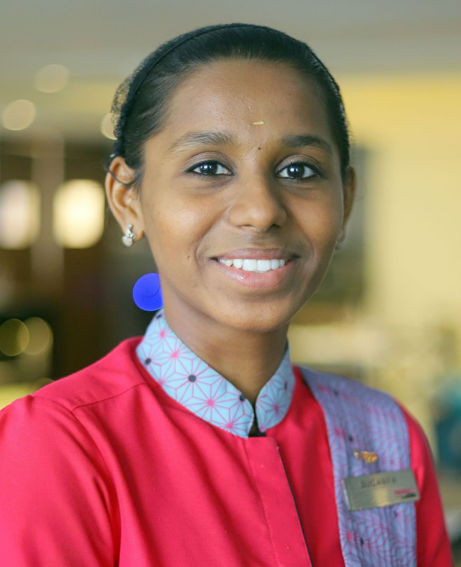 Suganya team member of Regency Tirunelveli By GRT Hotels