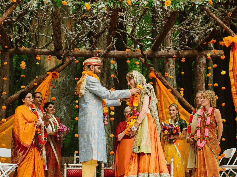 An image of a couple getting married